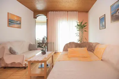 Krevet ili kreveti u jedinici u objektu Apartmani Branko Lemac