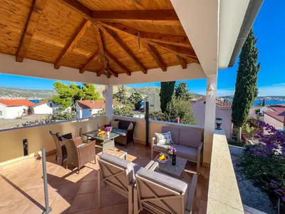 Balkon ili terasa u objektu Apartments Mira