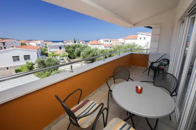 Balkon ili terasa u objektu Apartments Spirito