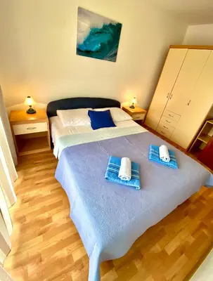 Krevet ili kreveti u jedinici u objektu Apartments Spirito