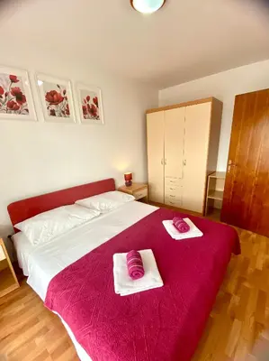 Krevet ili kreveti u jedinici u objektu Apartments Spirito