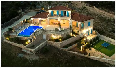 Bazen u objektu Villa Terra Rogoznica ili u blizini