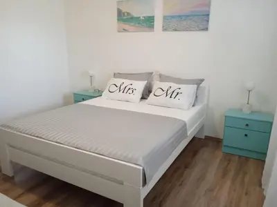 Krevet ili kreveti u jedinici u objektu Apartman Frketić