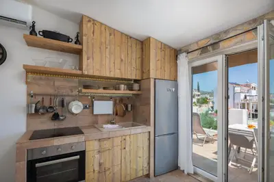 Kuhinja ili čajna kuhinja u objektu Apartment Victoria
