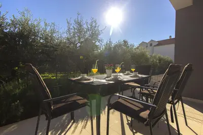 Tlocrt objekta Apartmani Gabriella