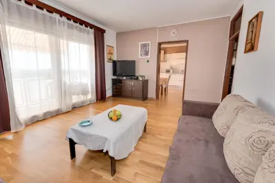 TV i/ili zabavni centar u objektu Lara Apartment