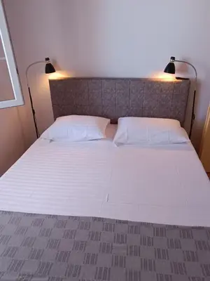 Krevet ili kreveti u jedinici u objektu Apartmani Šprljan