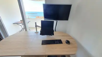TV i/ili zabavni centar u objektu Apartment Ela - Sea View
