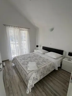 Krevet ili kreveti u jedinici u objektu Sunce apartments
