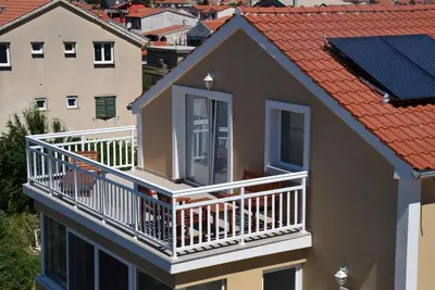 Balkon ili terasa u objektu Apartments Zelic