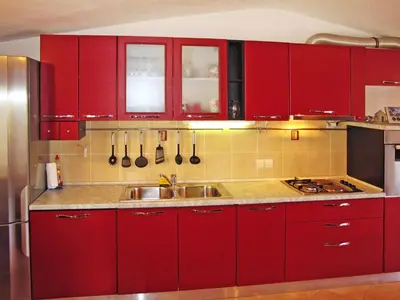 Kuhinja ili čajna kuhinja u objektu Apartment Mali Ive by Interhome