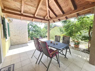 Popločani dio dvorišta ili vanjski dio objekta Holiday Home Camp Marko-3 by Interhome