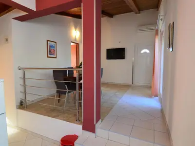 TV i/ili zabavni centar u objektu Holiday Home Camp Marko-4 by Interhome