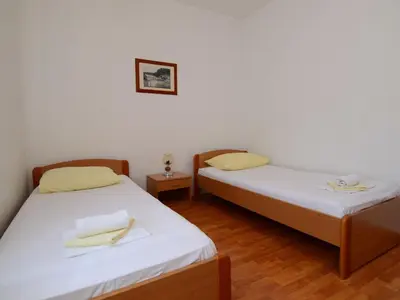Krevet ili kreveti u jedinici u objektu Apartment Grebastica-2 by Interhome