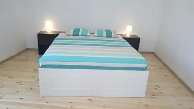 Krevet ili kreveti u jedinici u objektu Apartments by the sea Murter - 12716