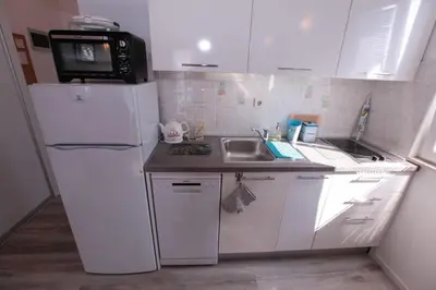 Kuhinja ili čajna kuhinja u objektu Apartments Luka