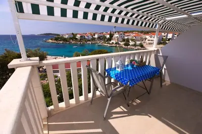 Balkon ili terasa u objektu Apartments Luka