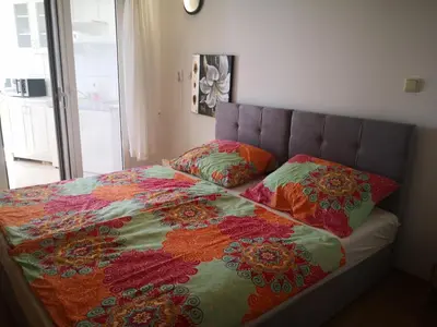 Krevet ili kreveti u jedinici u objektu Judith Apartment