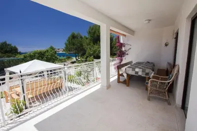 Balkon ili terasa u objektu Apartments Milan