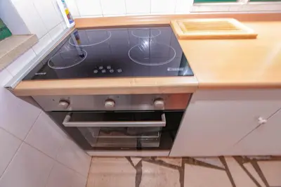 Kuhinja ili čajna kuhinja u objektu Apartments Erika