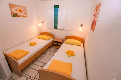 Krevet ili kreveti u jedinici u objektu Apartments Erika