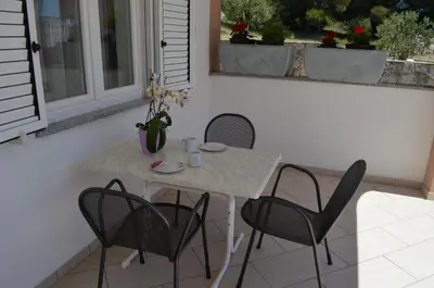 Tlocrt objekta Apartman Darica Vid