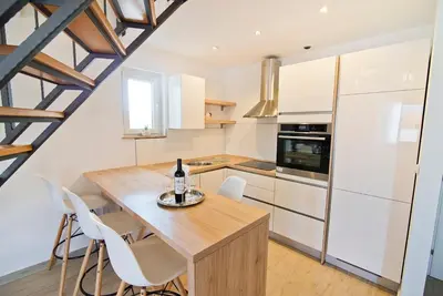 Kuhinja ili čajna kuhinja u objektu Apartmani Daniela