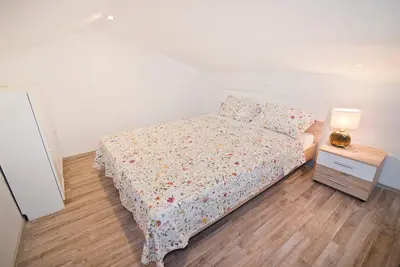 Krevet ili kreveti u jedinici u objektu Apartmani Daniela