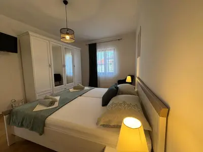 Krevet ili kreveti u jedinici u objektu Apartmani Meri