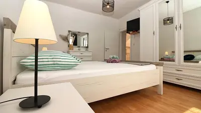 Krevet ili kreveti u jedinici u objektu Apartmani Meri