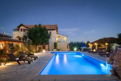 Tlocrt objekta Villa Olea