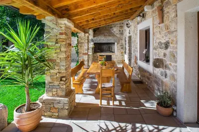 Tlocrt objekta Villa Olea