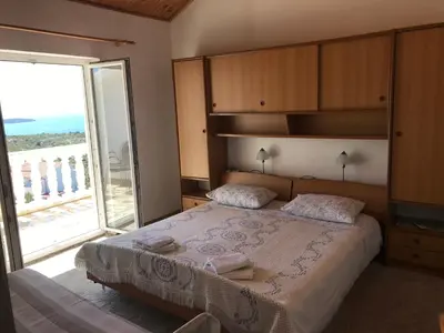 Krevet ili kreveti u jedinici u objektu Apartment Santa Marina