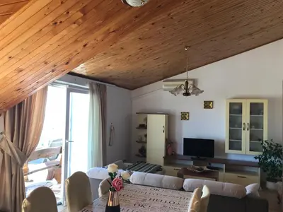 TV i/ili zabavni centar u objektu Apartment Santa Marina