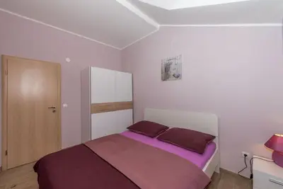 Krevet ili kreveti u jedinici u objektu Apartment Lavanda