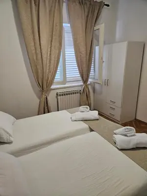Krevet ili kreveti u jedinici u objektu Apartmani Storić