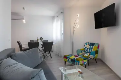 TV i/ili zabavni centar u objektu Apartments Rosemary