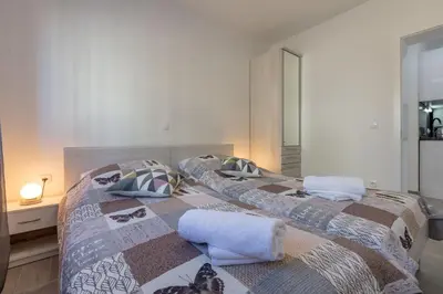 Krevet ili kreveti u jedinici u objektu Apartments Rosemary