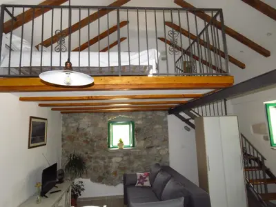 TV i/ili zabavni centar u objektu Holiday Home Anna