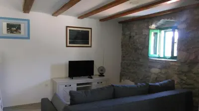 TV i/ili zabavni centar u objektu Holiday Home Anna