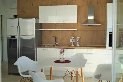 Kuhinja ili čajna kuhinja u objektu Villa M - Your business & holiday apartment in Sibenik