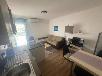 TV i/ili zabavni centar u objektu Apartments Desire