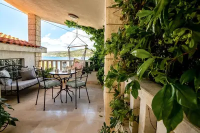 Balkon ili terasa u objektu Apartments Horizont