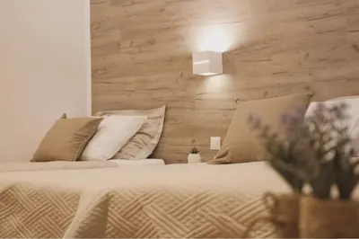 Krevet ili kreveti u jedinici u objektu Hotel Orion