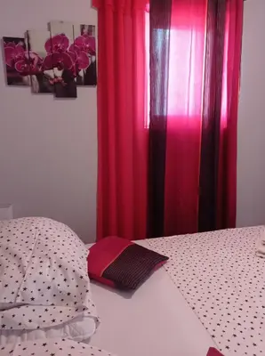 Krevet ili kreveti u jedinici u objektu Panorama Apartments