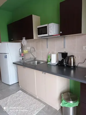 Kuhinja ili čajna kuhinja u objektu Panorama Apartments
