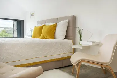 Krevet ili kreveti u jedinici u objektu Holiday House KALIMERO