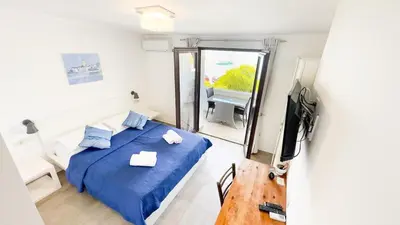 Krevet ili kreveti u jedinici u objektu Apartments Antonio