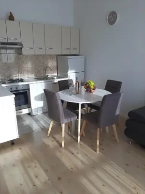 Kuhinja ili čajna kuhinja u objektu Sunshine Apartment Sovlje