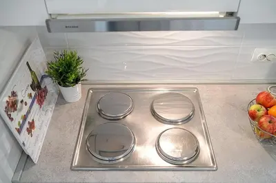 Kuhinja ili čajna kuhinja u objektu Sunshine Apartment Sovlje